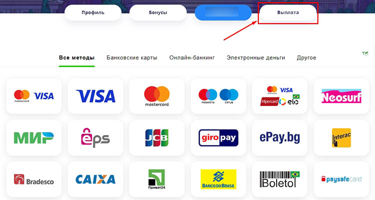 Вывод средств